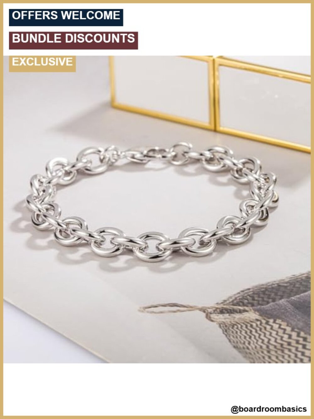 925 Sterling Silver Cable Wire Link Bracelet Unisex Lobster Clasp - Picture 4 of 6